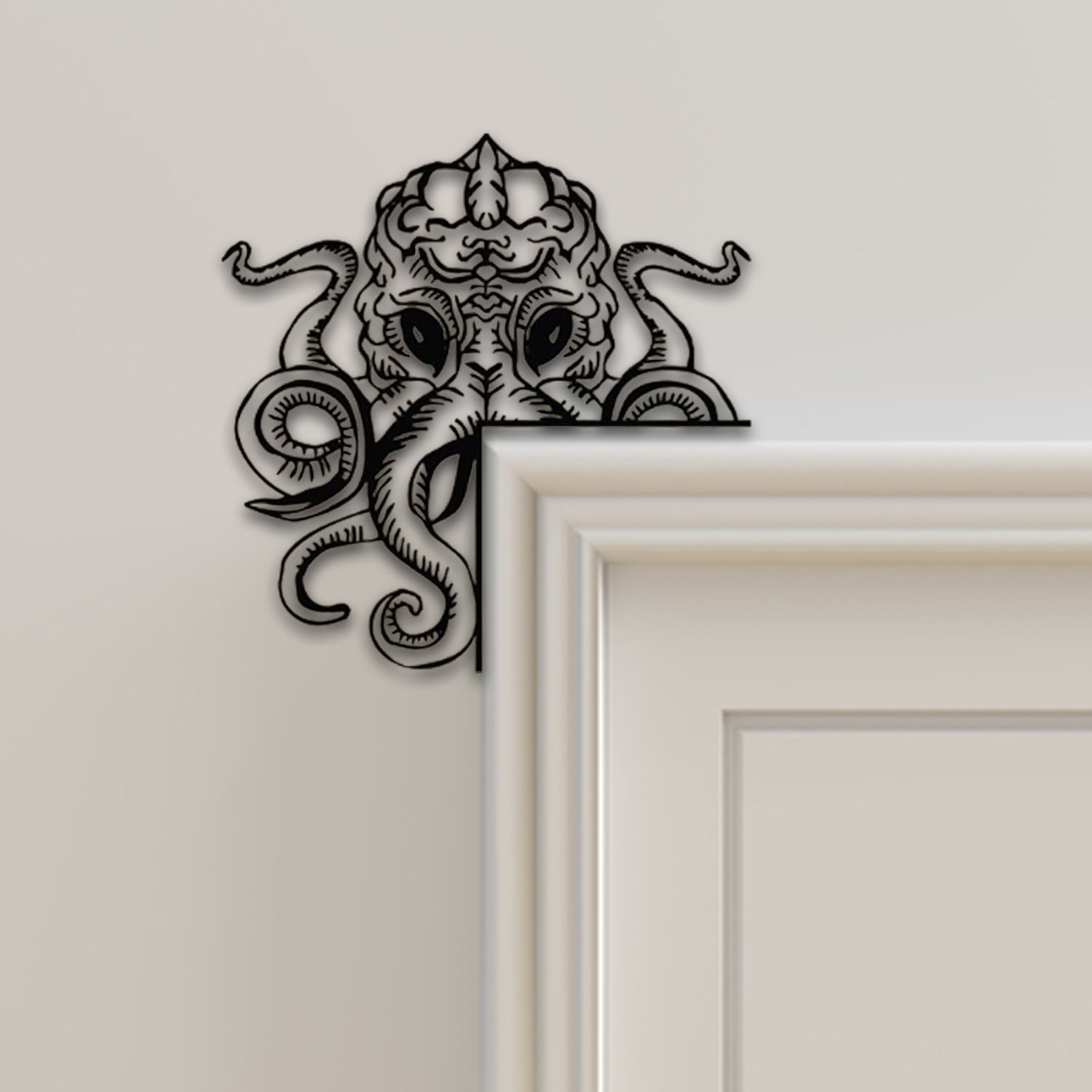 Octopus Door Corner Decor 3d model