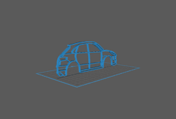 Porsche - Macan Wall Art 3d model
