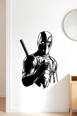 Deadpool Wall Art, Wall Decor, Home Decor 3d model