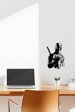 Deadpool Wall Art, Wall Decor, Home Decor 3d model