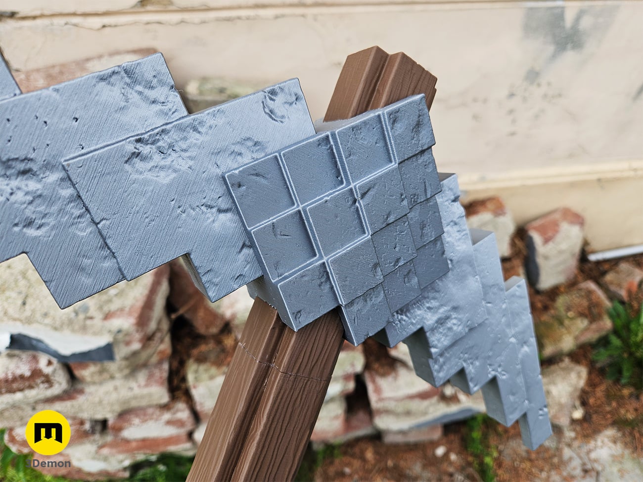Minecraft Movie Pickaxe 3d model