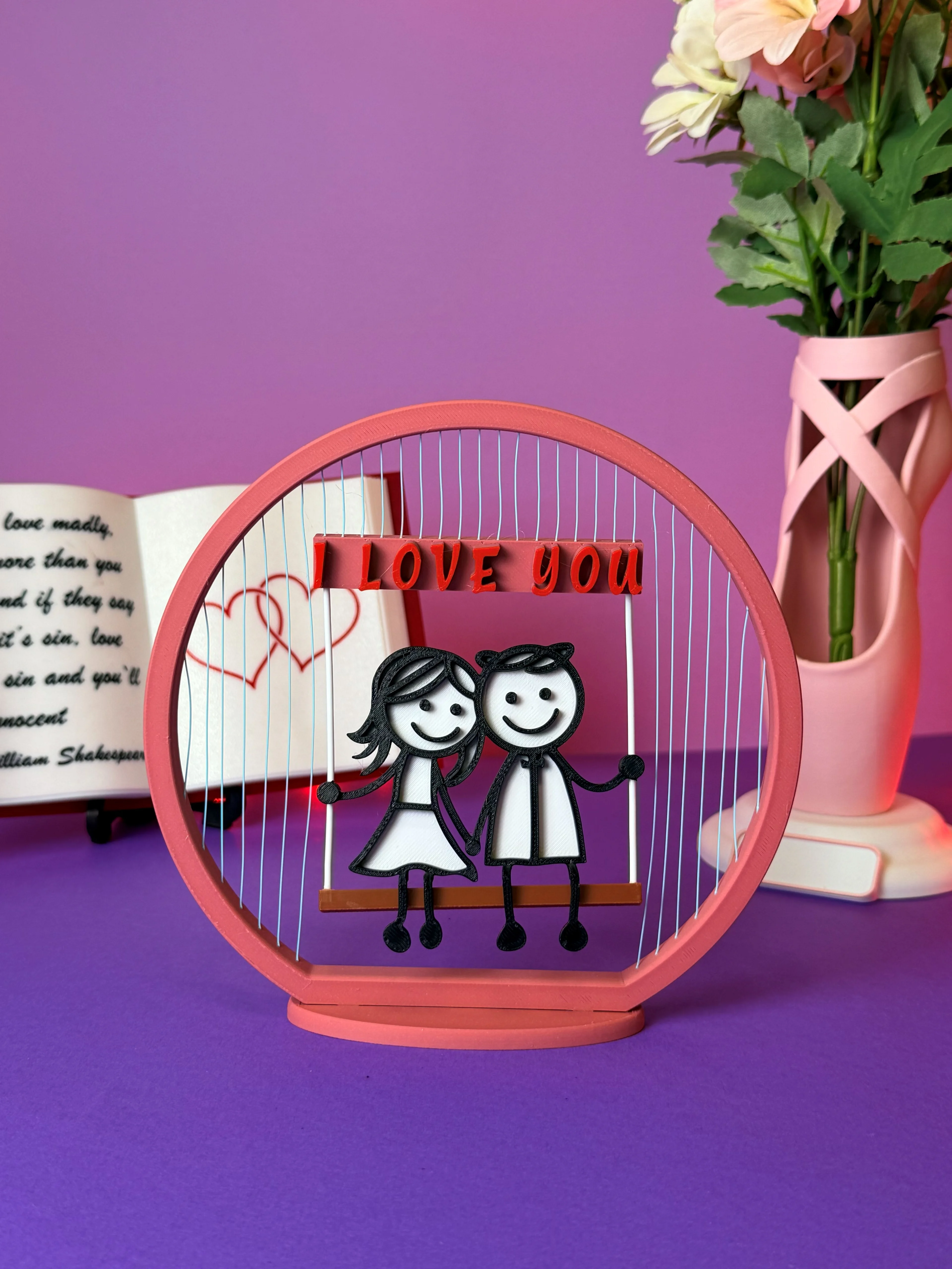 Love Shelter Frame 3d model