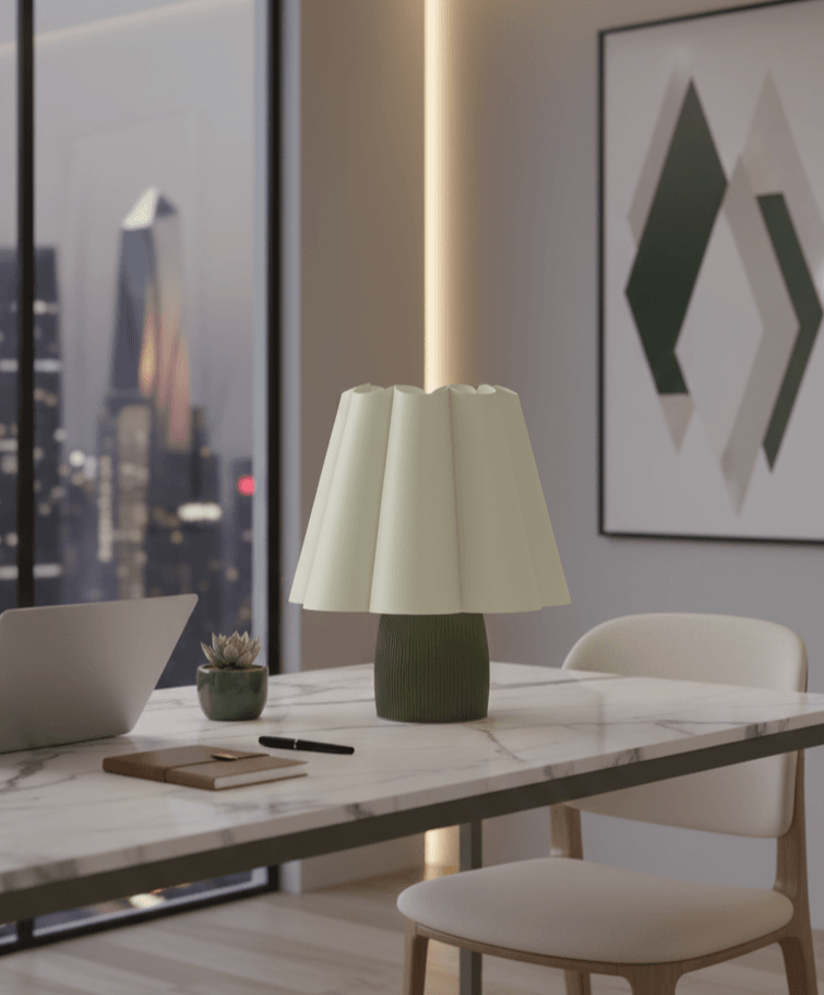 Wild Blossom lamp 3d model