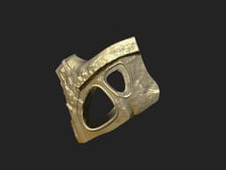 Mortal Kombat Scorpion Movie Mask 3d model