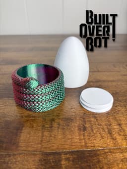 Snake Egg Separate Parts 3d model
