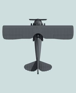 1:144 SPAD 13 3d model