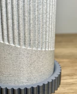 Modern Planter with Removable Drip Tray 3d model