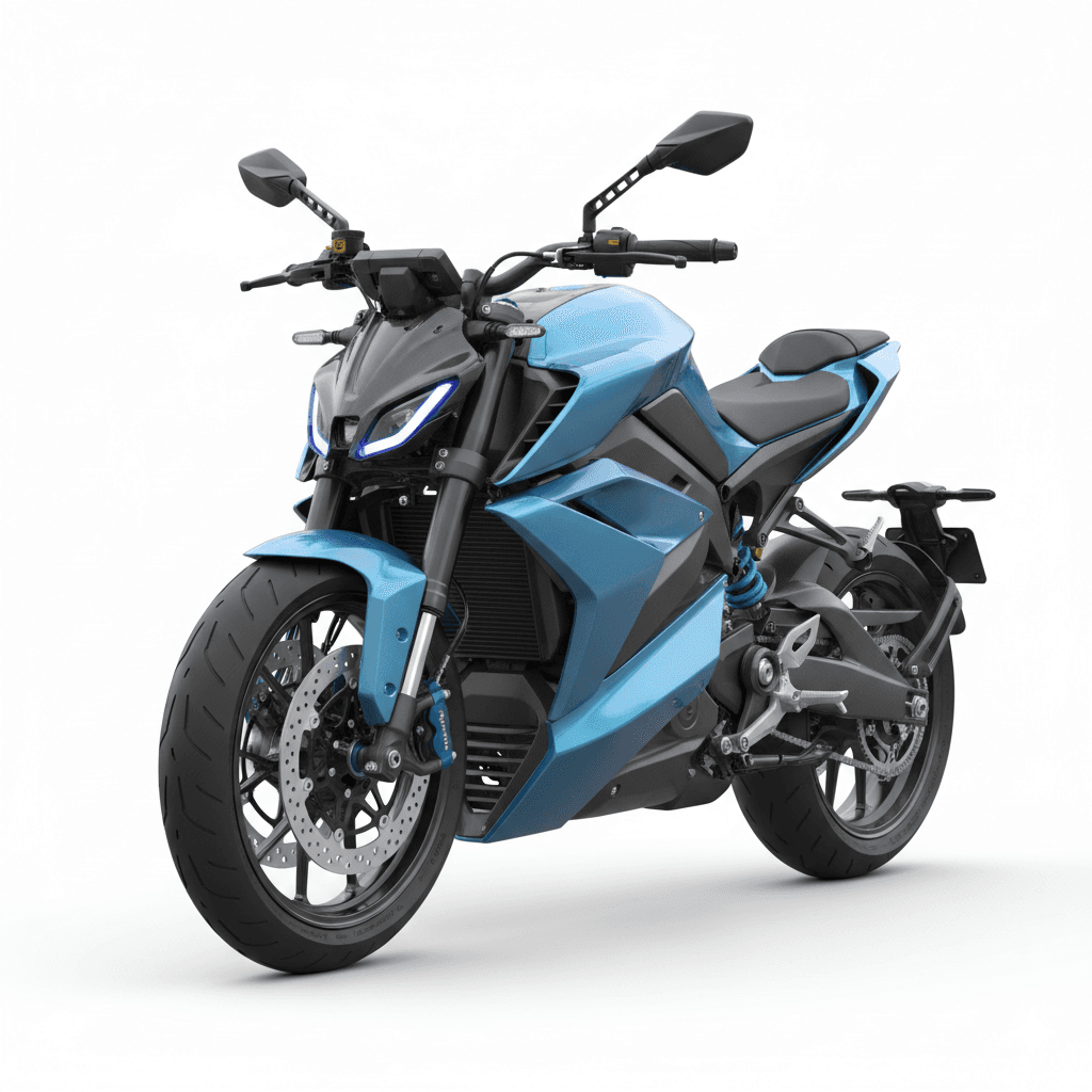 Ather 450X Electric Urban Scooter 3d model