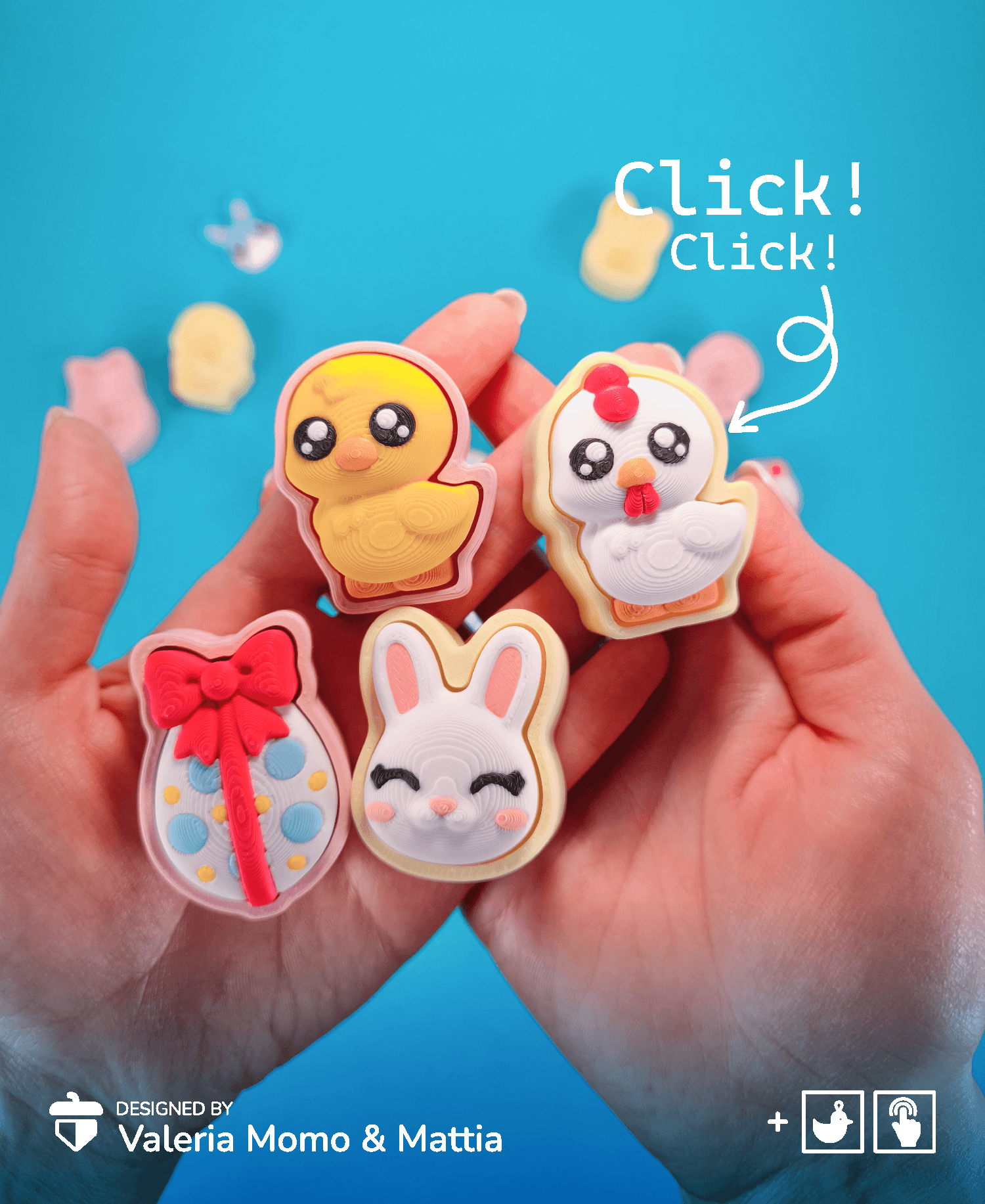 Clicker Easter Pack 2026 3d model