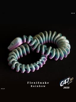 Flexi Snake 3d model