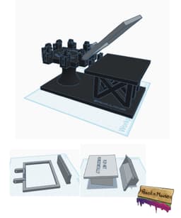HYDRA Screen Printer 3d model