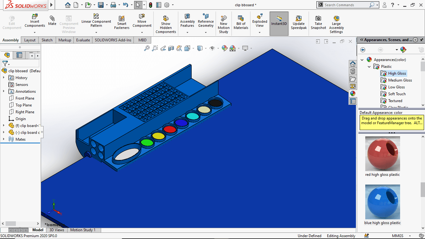 multi purpose clipboard  - clip board assembly  - 3d model