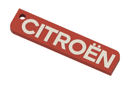 Keychain: Citroen V 3d model