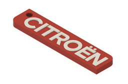 Keychain: Citroen V 3d model