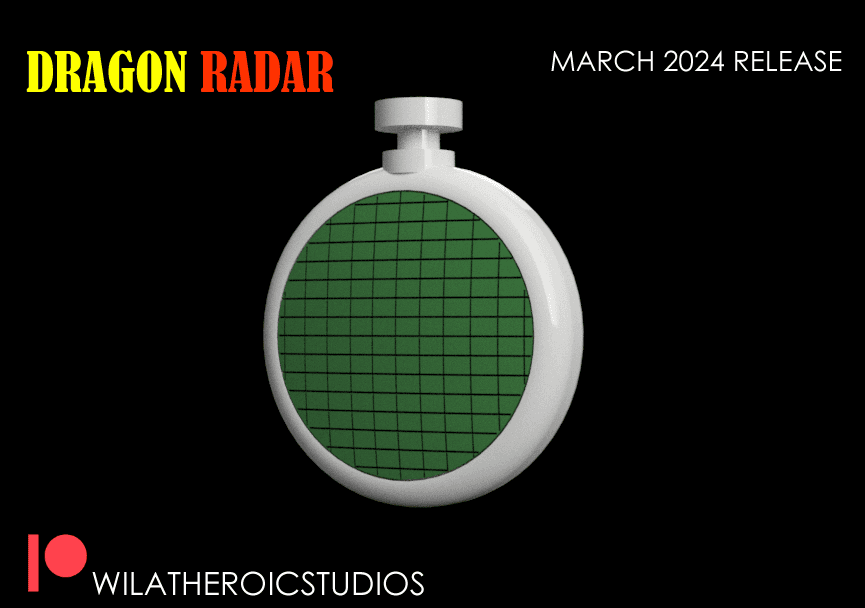 Dragon Radar Prop 3d model