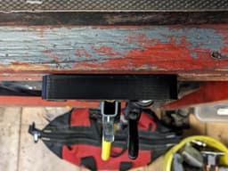1/4" NPT Air Tool Wall Holder Mount 3d model