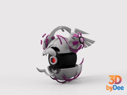 Palkia Poke Ball 3d model