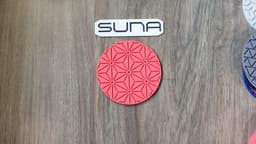 Coaster - Asanoha / Hemp Leaf 3d model