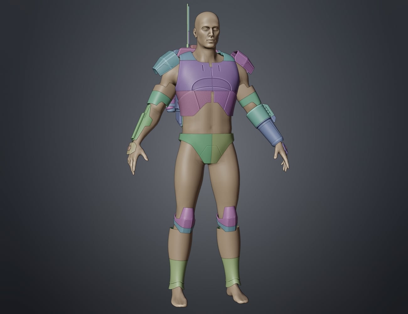 Tech's Armor - The Bad Batch 3d model