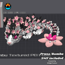 Baby Cherry Blossom Dragon 3d model