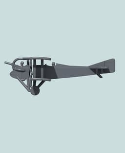 1:144 SPAD SA.1 3d model