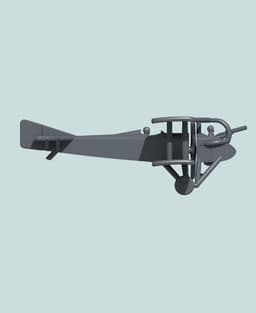 1:144 SPAD SA.1 3d model