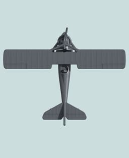 1:144 SPAD SA.1 3d model