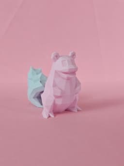 Slowbro Low Poly Pokemon 3d model