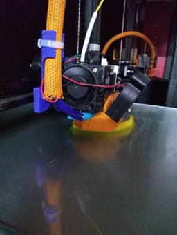 CR-10 E3D Hemera fan shroud no support 3d model