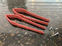 Tweezers (2 types) 3d model