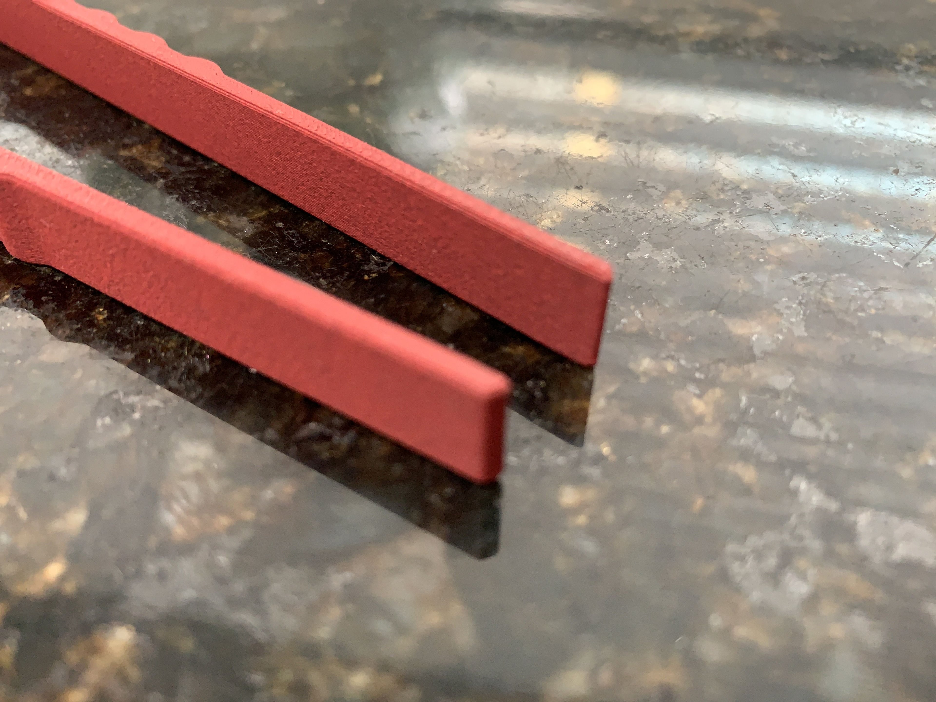 Tweezers (2 types) 3d model