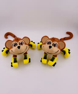 Monkey Roller Skate Flexi 3d model