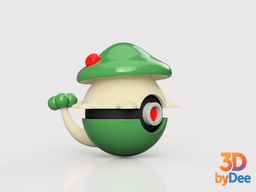 Breloom Poke Ball 3d model
