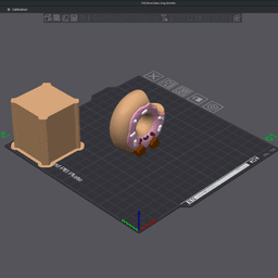 Cute Articulated Donut | No AMS | Print-in-place | Support-free 3d model