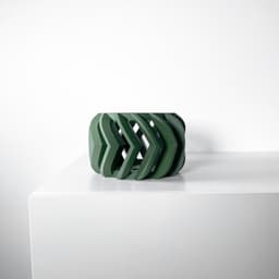 The Garni Orchid Planter Pot with Drainage Tray | Modern and Unique Home Decor 3d model