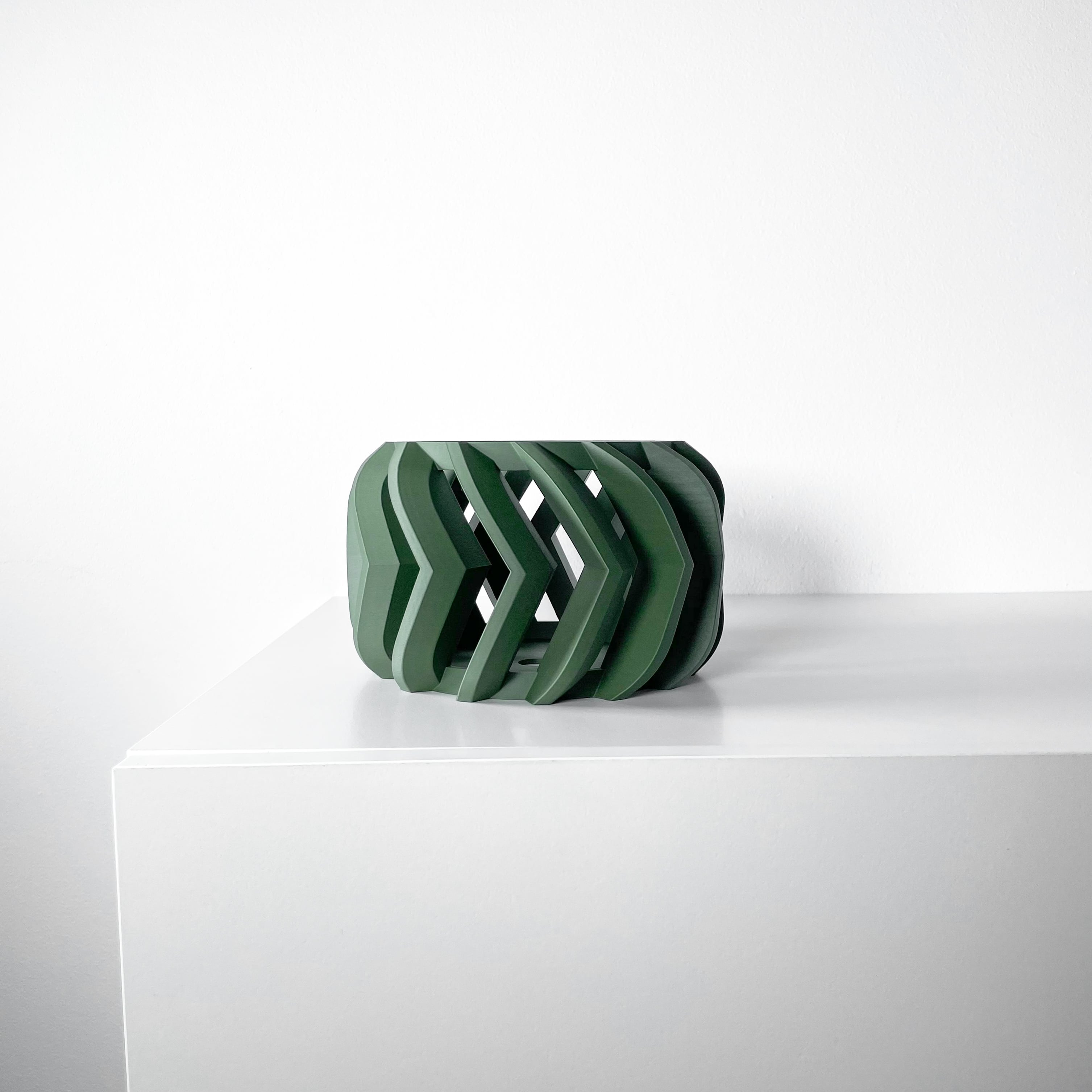The Garni Orchid Planter Pot with Drainage Tray | Modern and Unique Home Decor 3d model