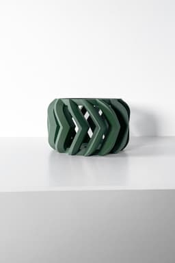 The Garni Orchid Planter Pot with Drainage Tray | Modern and Unique Home Decor 3d model