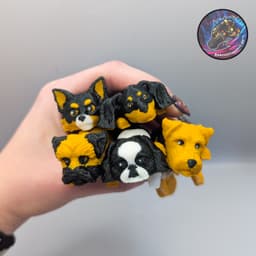 Baby Flexi Dog set 11 3d model