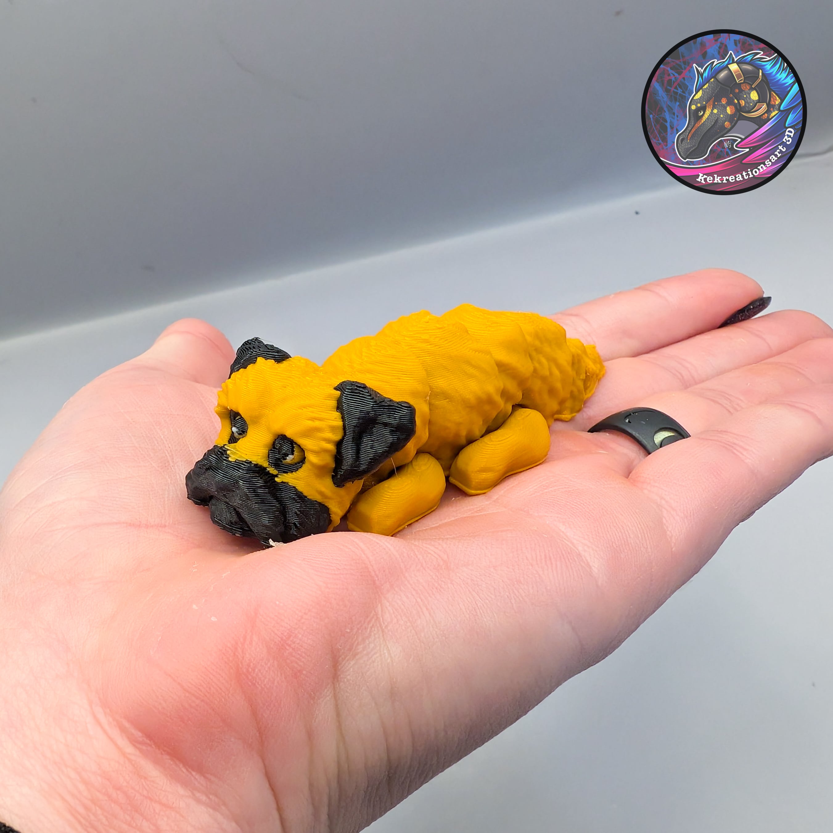 Baby Flexi Dog set 11 3d model