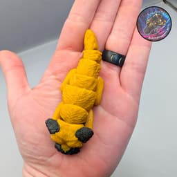 Baby Flexi Dog set 11 3d model