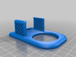 Glowforge Switchbot Bracket 3d model