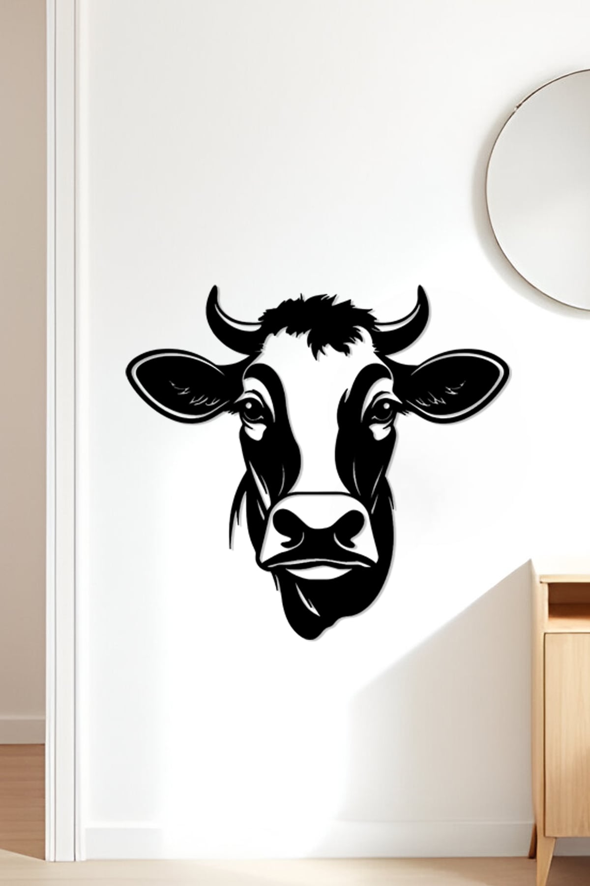 Cow Wall Art, Wall Decor, Home Decor 3d model