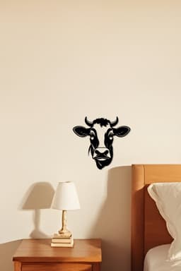 Cow Wall Art, Wall Decor, Home Decor 3d model
