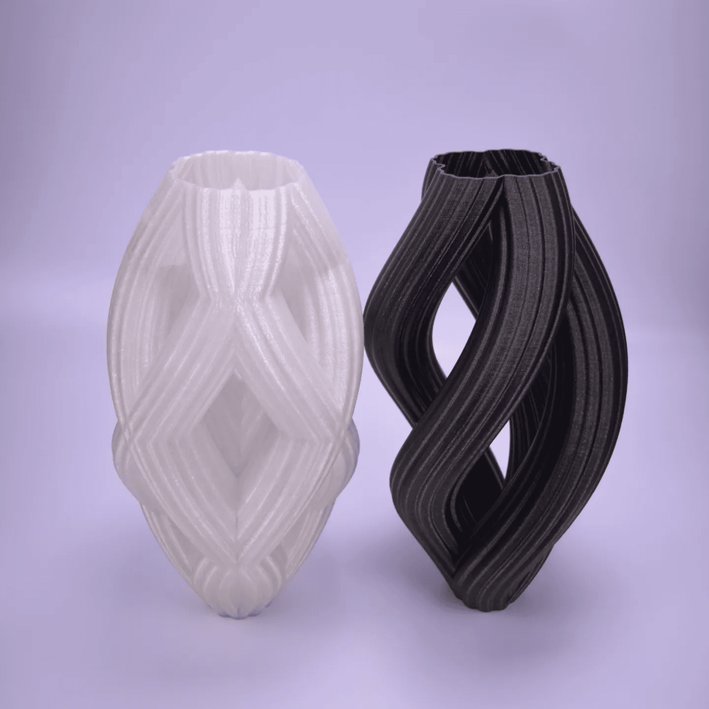 Vortex Vases 3d model