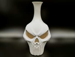 Skull Vase - No Supports 3d model
