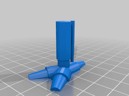 Improved Robot chicken Foot/Leg Parametric (Configurable) 3d model