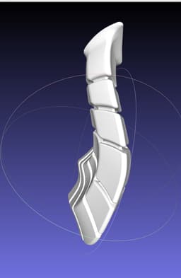 Dungeon Of Black Company Rim Horn 3d model