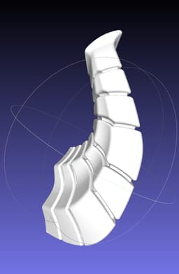 Dungeon Of Black Company Rim Horn 3d model