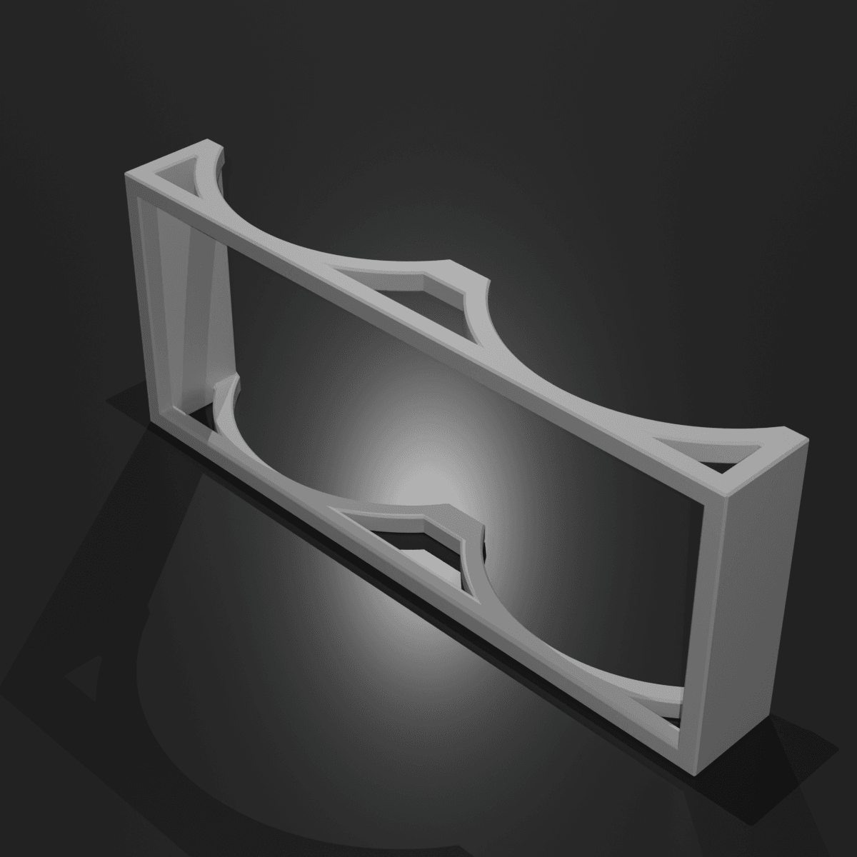 1,25L Bottle Holder For Fridge 3d model