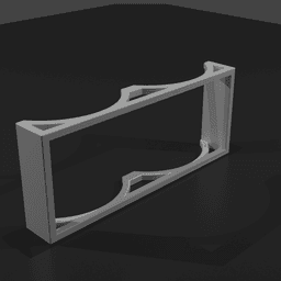 1,25L Bottle Holder For Fridge 3d model